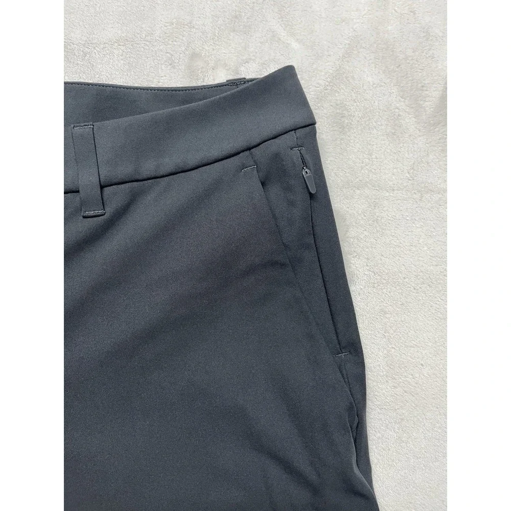 Lululemon ABC 5 Pockets Pant Men 34 Gray Slim Fit Warpstreme Wrinkle Resistant